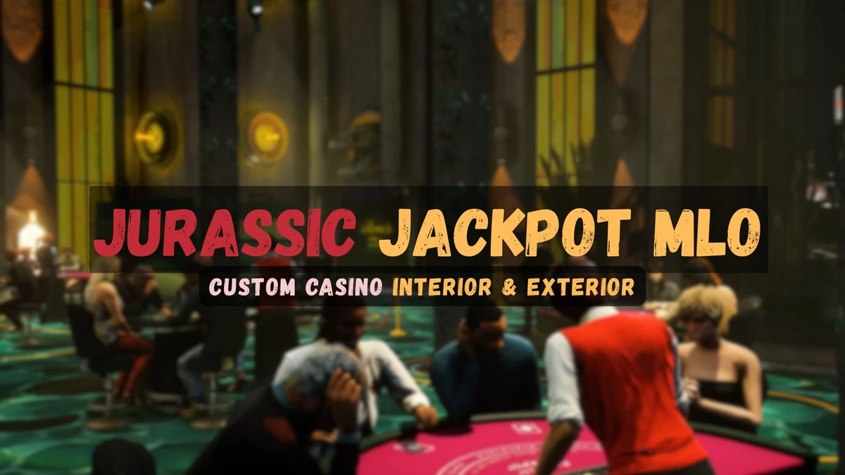 Jurassic Jackpot MLO FiveM | Casino Interior & Exterior